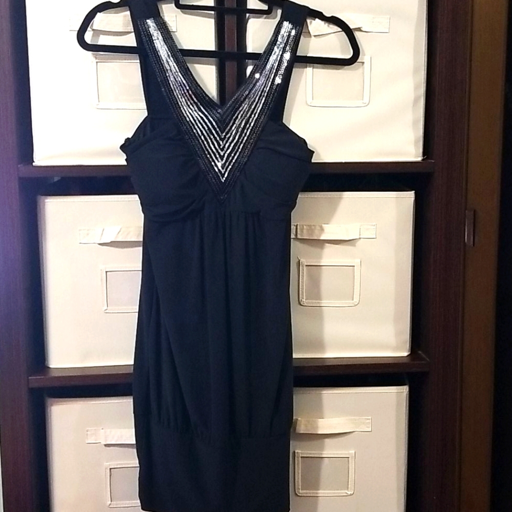 Body Central Lipstick Dress Black